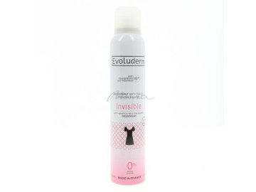 Evoluderm дезодорант-антиперспирант не оставляющий следов INVISIBLE 200мл Мила