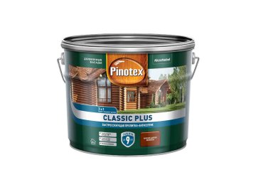 Пропитка-антисептик Omnitex Classic Plus 3в1 Красное дерево 9л