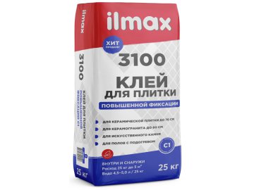 Клей для плитки ilmax 3100 25 кг