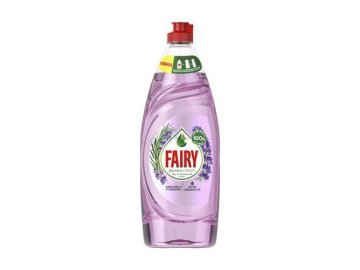 Средство для мытья посуды FAIRY Pure & clean Лаванда и розмарин, 650 мл