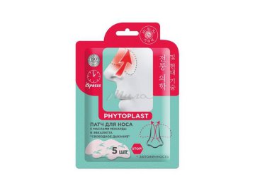 Патчи для носа MI-RI-NE Phytoplast Свободное дыхание с маслами монарды и эвкалипта, 50 шт