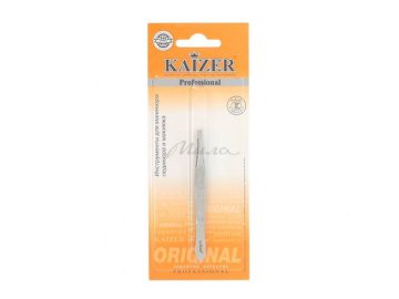 Пинцет для бровей KAIZER прямой, арт. 303068