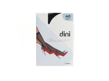 Гольфы женские DINI Daily 40 den, 2 пары Мила