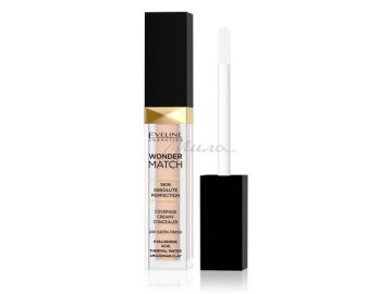 Кремовый консилер EVELINE Wonder Match, тон 015 Natural Porcelain, 7 мл