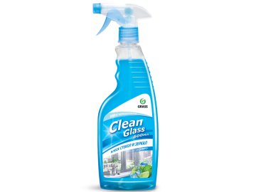 Средство для мытья стекол и зеркал GRASS Clean Glass Голубая лагуна, 600 мл