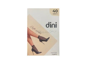 Акции Милы Дзержинск Только в сети «Мила» - Носки женские DINI Daily, 40 ден, natura, 2 пары