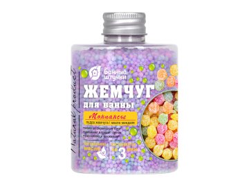 Жемчуг для ванны (соль для ванны) Монпансье 220г Банные штучки
