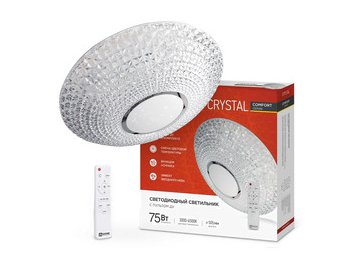 Припотолочная люстра In Home Comfort Crystal 75Вт