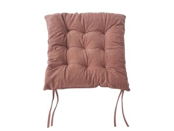 Подушка для сидения Art&Home Soft Velour пыльно-розовый SMZZ9298-3