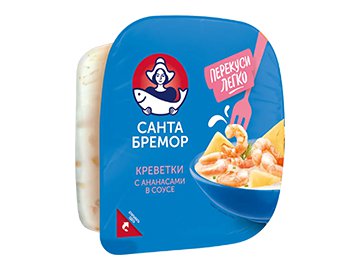 Кальмаровые палочки Санта Бремор Кальмар-ролл с творожным сыром имитация 180 г в Дзержинске Санта