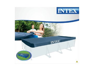 Тент-чехол INTEX 28039 для каркасных бассейнов 450х220 см