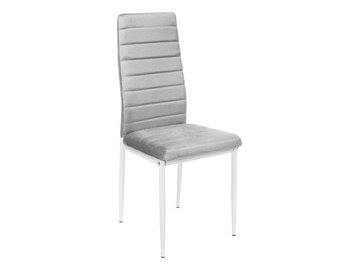 Стул Mio Tesoro Джия DC-060KD (светло-серый/белый)