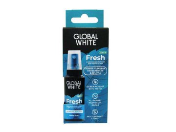 Мила каталог Слоним - Спрей GLOBAL WHITE Fresh для полости рта освежающий