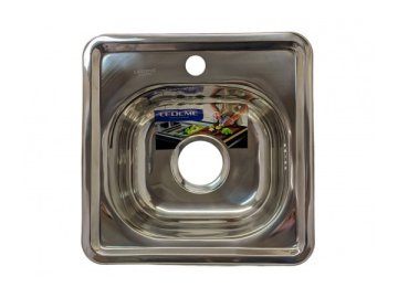 Мойка из нерж. стали, глянец, без сифона арт.L93838-6 Ledeme