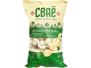 Пельмени "СВАЁ" (беловежские) 900г Евроопт