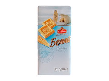Шоколад Спартак белый 85 г