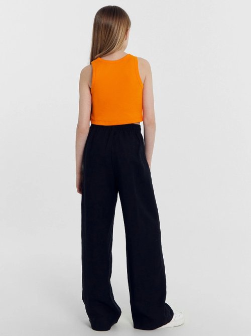 Брюки для девочек в черном цвете, фото 5 из 7