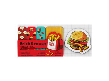 Клейкие закладки Erich Krause Cheat Meal 65327