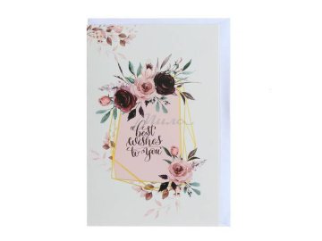 Открытка Best wishes to you, арт. 7012308126 Мила