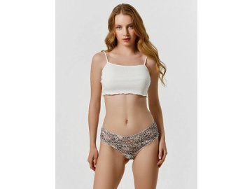 Трусы шортики женские с леопардовым принтом