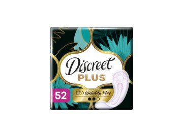Прокладки гигиенические ежедневные DISCREET Deo Water Lily Plus Trio, 52 шт