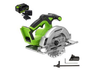 Циркулярная пила Greenworks GD24CS165 1501607CUG