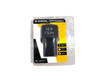 Аккумулятор WERKER BL1215F 12В,Li-ion1,5Ач,пальч