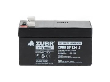 Аккумулятор для ИБП Zubr GP 12-1.3