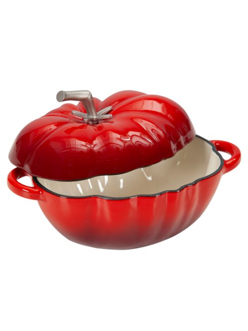 Кокот чугунный эмалированный Tomato New 0.6L, фото 9 из 14