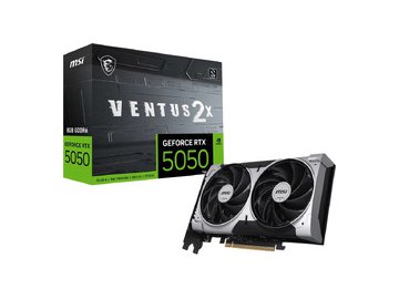 Видеокарта MSI GeForce RTX 5050 8G Ventus 2X