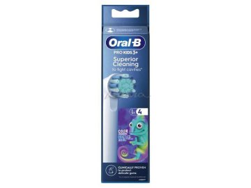 Сменные насадки для электрической зубной щетки ORAL_B PRO Kids Chameleon EB10S, 4 шт