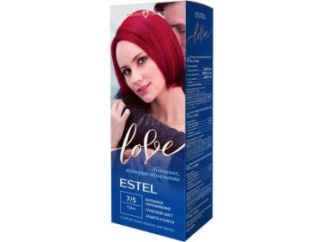Краска для волос ESTEL Love Intense, тон 7/5 рубин, 100 мл