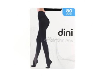 Колготки женские DINI Classic Microfibra, nero, размер 5, 80 ден