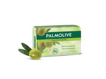 Мыло туалетное PALMOLIVE Натурэль Интенсивное увлажнение с экстрактом оливы и увлажняющим молочком, 90 г Мила