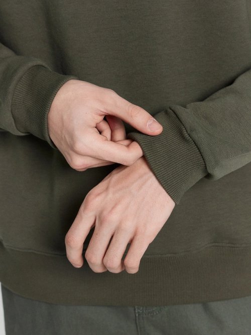 Свитшот мужской хаки, фото 5 из 8