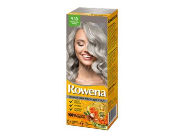 Крем-краска для волос ROWENA, тон 9.10 Пепельный блонд, 115 мл