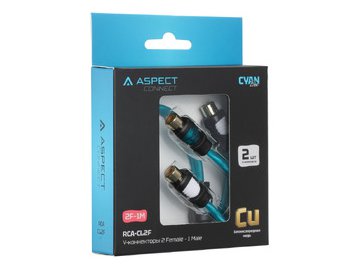 Y-коннектор Aspect RCA-CL2F