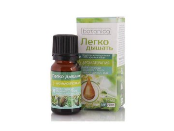 Мила акции Октябрьский - Композиция эфирных масел BOTANICA Легко дышать, 10 мл