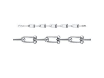 Браслет декоративный DELTA, серебро 925 проба