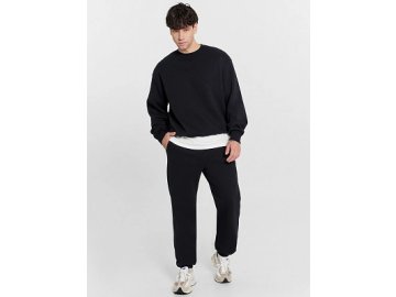 Комплект мужской черный (свитшот, брюки) Марк Формель