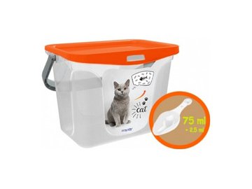 Емкость для корма животных BEROSSI АС 37540000 (мандарин)