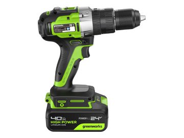 Ударная дрель-шуруповерт Greenworks GD24DD60 3704107CUB