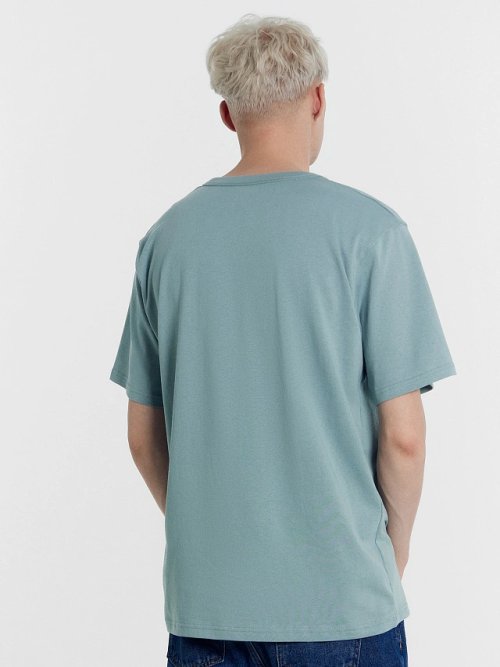 Футболка мужская в синем оттенке, фото 2 из 6