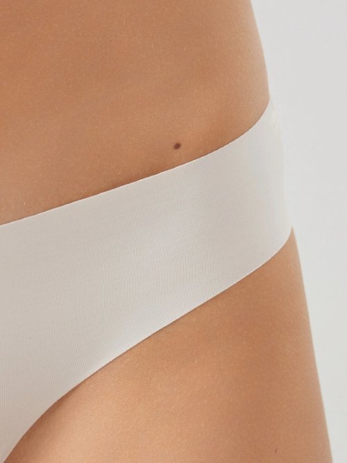 Мультипак слип бикини (3 шт.) из микрофибры в бело-розовых оттенках, фото 5 из 30