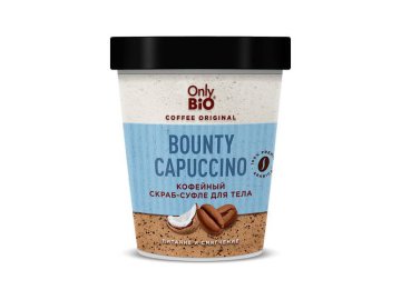 Мила акции Чаусы - Скраб-суфле для тела ONLY BIO Coconut Cappuccino Кофейный Coffee Original, 230 мл