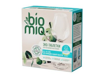 Таблетки для посудомоечной машины BioMio BIO-TABS MULTI Эвкалипт, 16 г / 50 шт Мила
