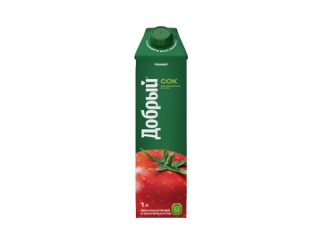 Морс Сочный клюквенный призма 1л