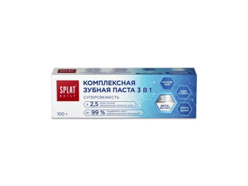 Зубная паста Суперсвежесть 3 в 1 SPLAT Daily 100 г
