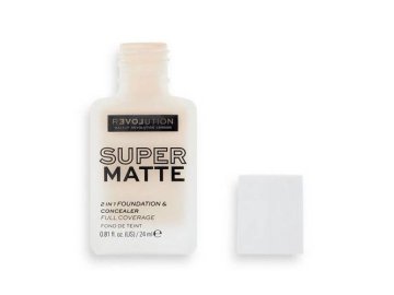 Тональная основа консилер RELOVE REVOLUTION Supermatte 2 in 1