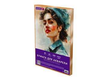 Бумага для акварели BRAUBERG ART 116356 А3 (40шт)